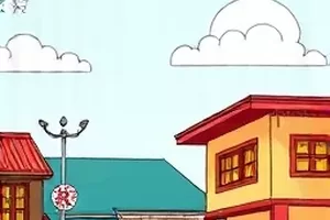 铁骨铸城封面：熔炉火光中抡锤的铸城工匠群像